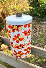 Beschuitbus rood met geel hart bloemen 🌺, Ophalen of Verzenden, Zo goed als nieuw, Beschuit, Overige merken