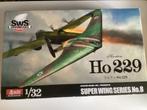 1:32 Ho 229 Zoukei-Mura, Hobby en Vrije tijd, Modelbouw | Vliegtuigen en Helikopters, Overige merken, Ophalen of Verzenden, Zo goed als nieuw