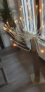 Moderne staande led lamp met 46 led verlichte bolletjes, Huis en Inrichting, Lampen | Hanglampen, Zo goed als nieuw, Ophalen, 75 cm of meer