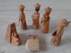 Kleine kerstgroep houten kerstgroepje Erzgebirge, Ophalen, Gebruikt
