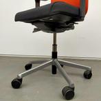 Ahrend 160 bureaustoel - zwarte / oranje stof, Huis en Inrichting, Oranje, Gebruikt, Bureaustoel, Ophalen