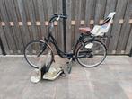 Moederfiets, Fietsen en Brommers, Fietsen | Dames | Moederfietsen, 2 zitjes, Batavus, Ophalen, Windscherm