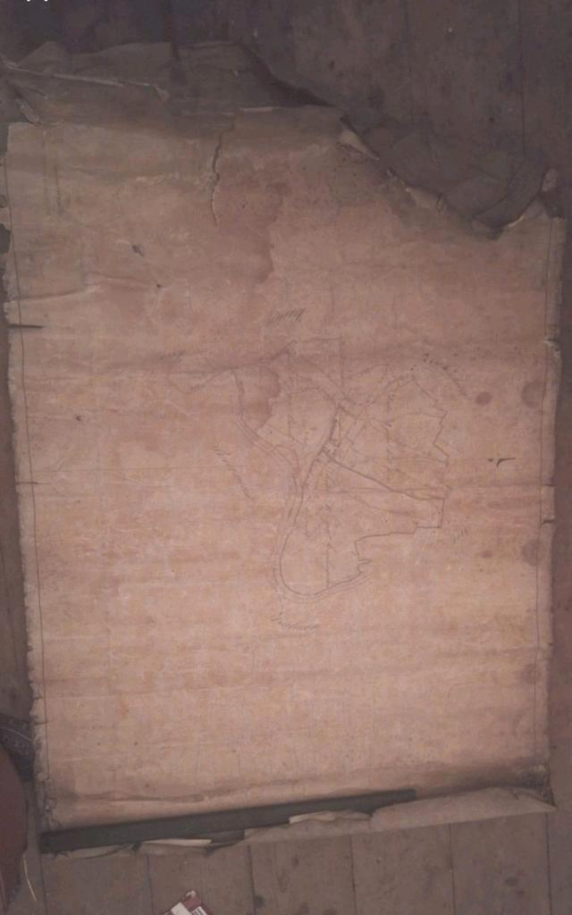 Originele handgetekende kaart van Roermond en omgeving 1813, Antiek en Kunst, Kunst | Tekeningen en Foto's, Ophalen of Verzenden