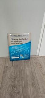 Crystal clear 2x reclameborden 40x30 leuk voor in de mancave, Verzamelen, Merken en Reclamevoorwerpen, Ophalen of Verzenden, Gebruikt
