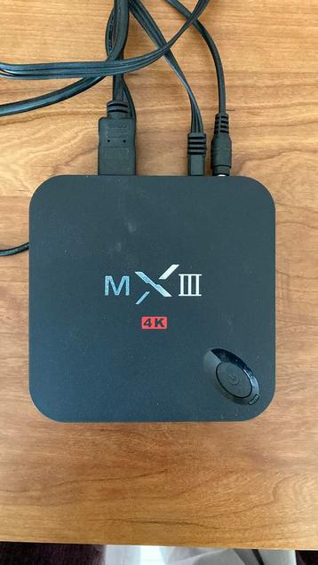 MX III 4k mediabox beschikbaar voor biedingen