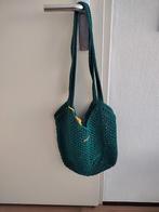 Tas hand made groen, Ophalen of Verzenden, Zo goed als nieuw, Groen
