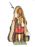 Indian with Spear – Indiaan beeld - Hoogte 200 cm