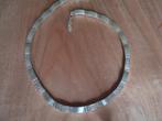 mooie echt zilveren ketting choker esprit met steentjes 925, Verstelbaar, Ophalen of Verzenden, Zo goed als nieuw, Zilver