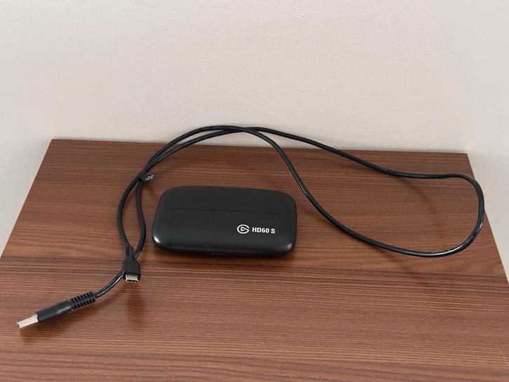 Elgato HD60 S Capture Card + USB 3.0 kabel, Spelcomputers en Games, Games | Overige, Zo goed als nieuw, Overige genres, Ophalen of Verzenden