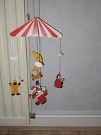 Oud mobiel mobieltje van hout clowntjes, Ophalen of Verzenden, Zo goed als nieuw, Overige typen