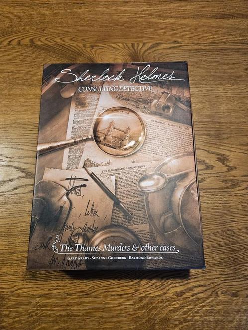 Sherlock Holmes Consulting Detective, Hobby en Vrije tijd, Gezelschapsspellen | Bordspellen, Zo goed als nieuw, Ophalen