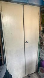 Ijzeren archiefkast met legplanken, Huis en Inrichting, Kasten | Roldeurkasten en Archiefkasten, Ophalen, Gebruikt, 25 tot 50 cm