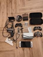 Nintendo Switch Oled complete set, Ophalen of Verzenden, Gebruikt, Met 2 controllers, Switch OLED