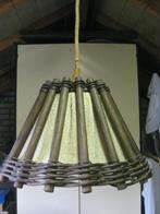 Hanglampen bambou/rotan koper en meer o.a. halogeenlampen, Ophalen of Verzenden, Nieuw, Minder dan 50 cm