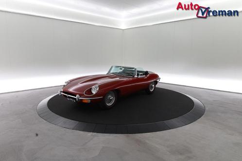 Jaguar E 4.2 serie 2, Auto's, Jaguar, Bedrijf, Te koop, Overige modellen, Open dak, Benzine, Cabriolet, Geïmporteerd, Rood, Stof