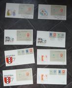 8 x Eerstedag Envelop Amphilex 1977, Postzegels en Munten, Nederland, Ophalen of Verzenden