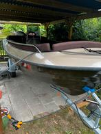Sea finder 435 en trailer en 20 pk Tohatsu vaarbewijs vrij!, Watersport en Boten, Vis- en Consoleboten, Ophalen, 10 tot 30 pk