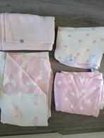 Ledikant dekens Jollein en Meyco 4 stuks, Jongetje of Meisje, Wit, Ophalen of Verzenden, Deken of Dekbed