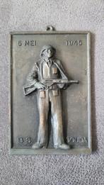 Bevrijding plaquette Binnenlandse Strijdkrachten 5 mei 1945, Ophalen of Verzenden, Overige soorten, Nederland