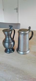 Tinnen kannen, Antiek en Kunst, Ophalen of Verzenden
