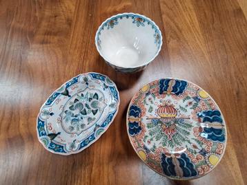 3 schaaltjes Makkum   beschikbaar voor biedingen