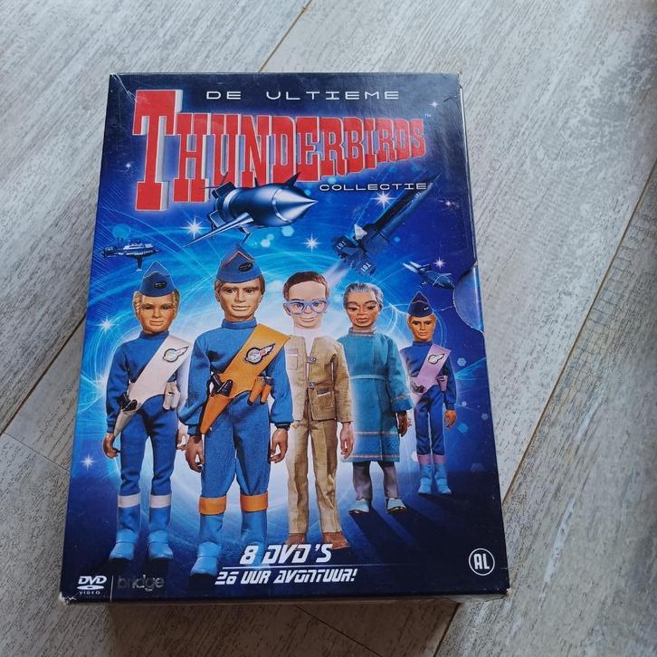 Thunderbirds dvd box, Cd's en Dvd's, Dvd's | Avontuur, Zo goed als nieuw, Boxset, Alle leeftijden, Ophalen of Verzenden