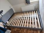 Double Slattum Bed Base with Slats, Huis en Inrichting, Slaapkamer | Matrassen en Bedbodems, Ophalen, Gebruikt, Tweepersoons, 140 cm