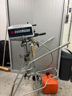 Evinrude 4 PK Buitenboordmotor met benzinetank, Ophalen, Gebruikt, Motor en Techniek, Motorboot
