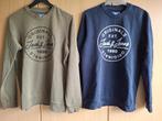 Sweater/trui/Jack&Jones/tweeling/groen/zwart/maat 176, Trui of Vest, Ophalen of Verzenden, Zo goed als nieuw, Jongen