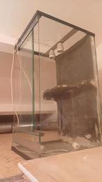 Terrarium 40x40x80 lxbxh, Dieren en Toebehoren, Reptielen en Amfibieën | Toebehoren, Ophalen, Gebruikt, Terrarium of Paludarium