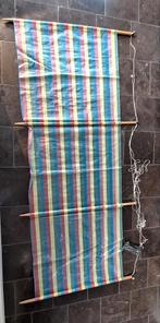 Mooi en kleurrijk strand windscherm, compleet met haringen., Ophalen, Gebruikt