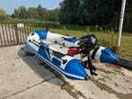 KEWI SA360KIB rubberboot met Suzuki 5 PK compleet vaarklaar, Watersport en Boten, Kano's, Ophalen, Zo goed als nieuw, Overige typen