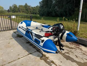 KEWI SA360KIB rubberboot met Suzuki 5 PK compleet vaarklaar beschikbaar voor biedingen