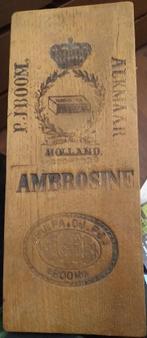 Schild p.j. Boom wanddecoratie houten schild decoratie, Ophalen of Verzenden