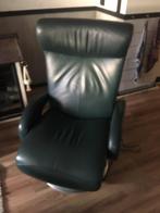 Schitterende groene fauteuil nieuwstaat, Ophalen, Zo goed als nieuw, 50 tot 75 cm