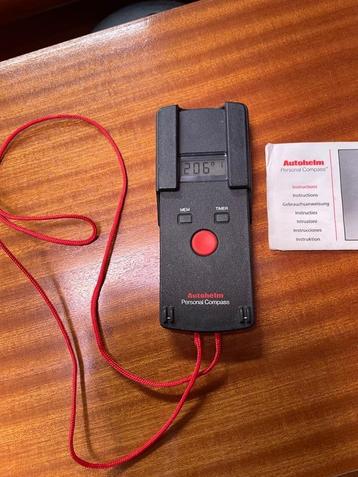 AUTOHELM PERSONAL COMPASS met wandhouder + gebruiksaanwijz. beschikbaar voor biedingen