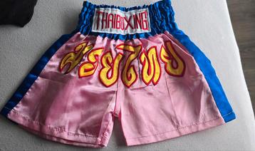 Thaiboxing Roze kickboksbroekje xxs beschikbaar voor biedingen