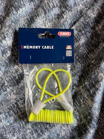 NIEUWE Memo kabel Abus slot beschikbaar voor biedingen
