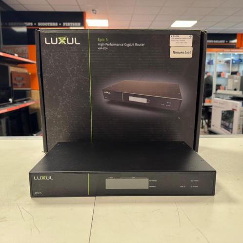 LUXUL ABR-5000 Epic 5 High Performance GIGABIT Router | Nieu, Computers en Software, Netwerk switches, Zo goed als nieuw