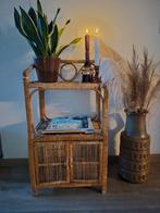Vintage rotan kastje, Huis en Inrichting, Ophalen, Gebruikt