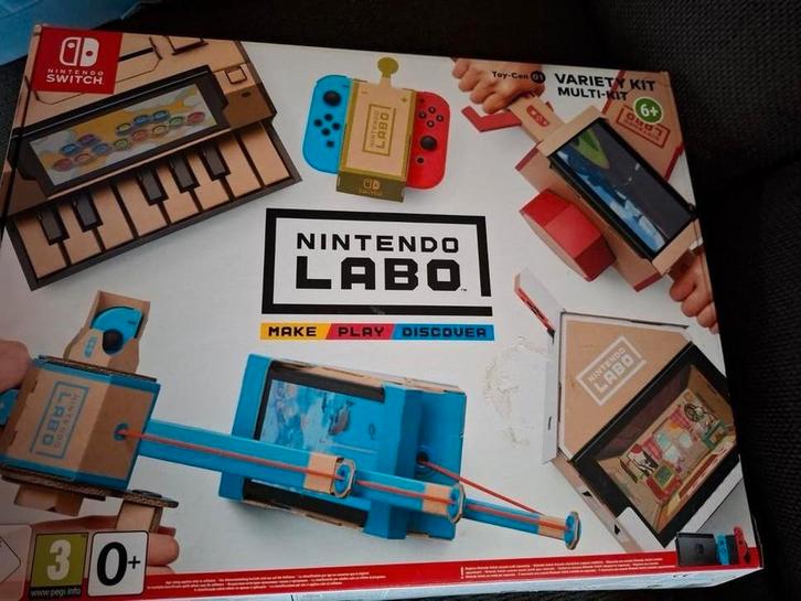 Nintendo Labo Switch - Nieuw in doos!, Spelcomputers en Games, Games | Nintendo Switch, Nieuw, Puzzel en Educatief, 1 speler, Vanaf 3 jaar