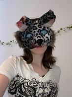 Therian furry cat mask hq, Ophalen of Verzenden, Zo goed als nieuw, Overige typen
