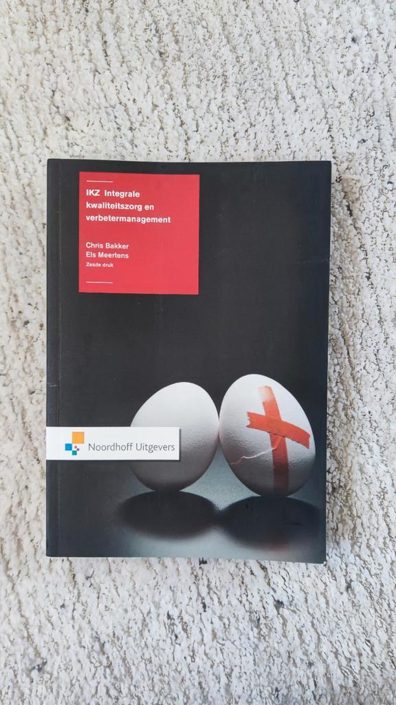 IKZ Integrale Kwaliteitszorg en Verbetermanagement, Boeken, Economie, Management en Marketing, Zo goed als nieuw, Management, Ophalen of Verzenden