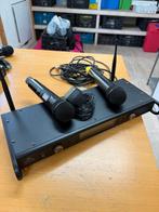 Devine WMD-24 Pro Duo Draadloze Microfoon Set (Defect), Muziek en Instrumenten, Microfoons, Ophalen, Gebruikt, Zangmicrofoon, Draadloos