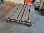 Pallet op wielen 1.20 x 1.00 meter, Tuin en Terras, Ophalen, Zo goed als nieuw