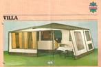 Vintage vouwwagen Walker Villa, Caravans en Kamperen, Beige, Aanwezig, Meer dan 6, Ophalen