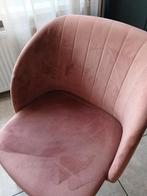 Eetkamerstoelen roze velvet, Huis en Inrichting, Ophalen, Gebruikt, Eenpersoons, Minder dan 75 cm