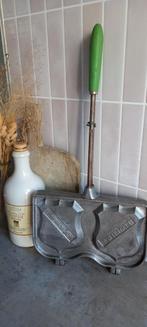 Frans vintage Le Champenois tostiijzer gas bbq open vuur, Ophalen of Verzenden