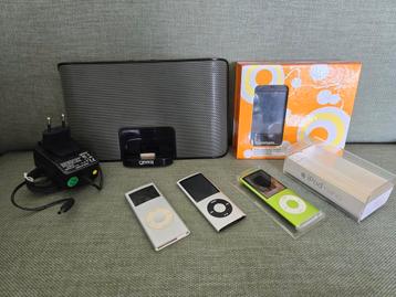 3x apple ipod nano / mini en extra's voor liefhebber beschikbaar voor biedingen