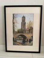 Stadsgezichten Utrecht te koop (aquarel), Huis en Inrichting, Ophalen, Nieuw, Schilderij